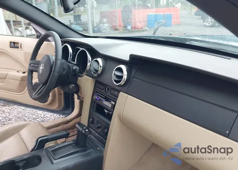 2007 Ford Mustang V6 Deluxe/V6 Premium from USA, damaged, VIN 1ZVFT84N375310160